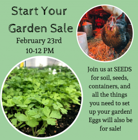 Start Your Garden Sale!